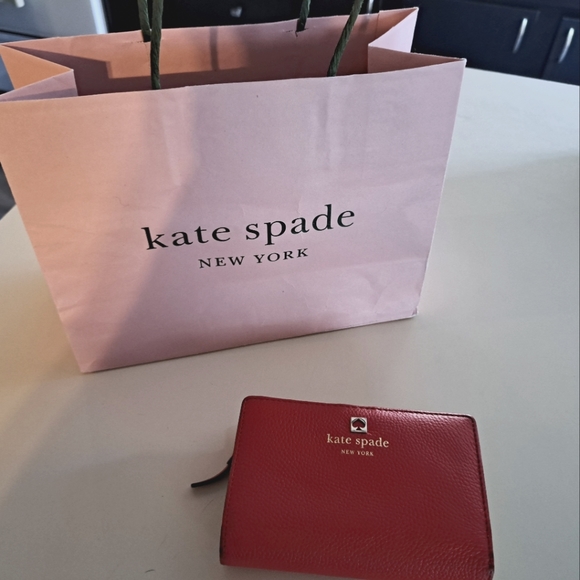 kate spade Handbags - Kate Spade Red Wallet